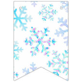 Snowflake patroon vlaggetjes (Derde vlag)