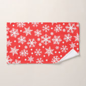 Snowflake Pattern Bad Handdoek (Handdoek)