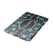 Snowflake Pattern Badmat (Gekanteld)