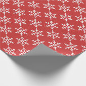 Snowflake Pattern Cadeaupapier (Hoek)