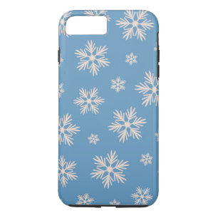Snowflake Pattern iPhone 8 Plus / 7 Plus Hoesje