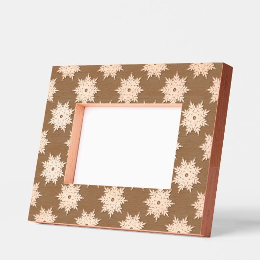 Snowflake Pattern Gegraveerde Lijstjes (Links)