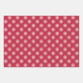 Snowflake Pattern Inpakpapier Vel (Voorkant 3)