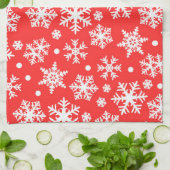 Snowflake Pattern Theedoek (Gevouwen)