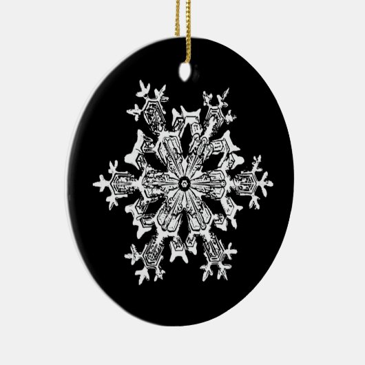 Snowflake Photo Ornament (Rechts)