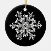 Snowflake Photo Ornament (Voorkant)