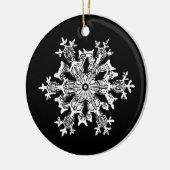 Snowflake Photo Ornament (Links)