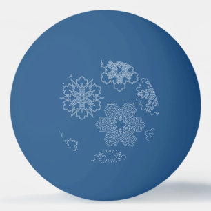 Snowflake Pingpongballen