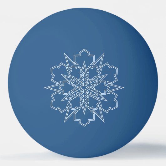Snowflake Pingpongballen (Achterkant)