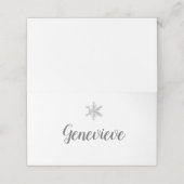 Snowflake Place Card
