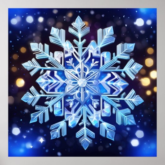 Snowflake Poster (Voorkant)