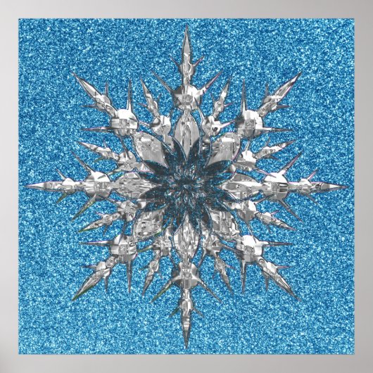 Snowflake Poster (Voorkant)