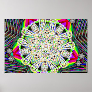 Snowflake Power (woorden toevoegen) Poster