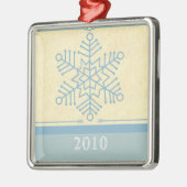 Snowflake Premium Square Ornament (Links)
