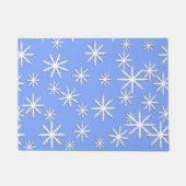 Snowflake Print Deurmat (Voorkant)