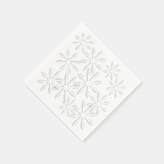 Snowflake Print Servet (Hoek)