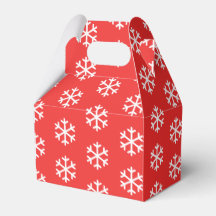 Snowflake Red Kerstmis-fort