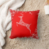 Snowflake Reindeer Kussen (Deken)