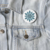 Snowflake Ronde Button 5,7 Cm (In situ)