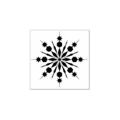 Snowflake Rubberstempel (Afrduk)