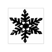 Snowflake Rubberstempel (Afrduk)