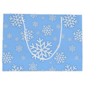 Snowflake sac cadeau de Noël (Dos)