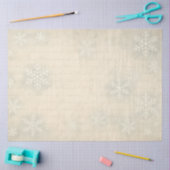 Snowflake Script Winter Decoupage Papier (Craft)
