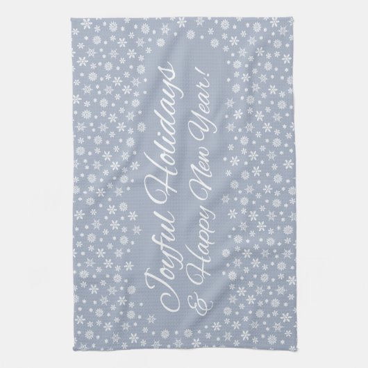 Snowflake Serviettes de cuisine de vacances (Vertical)