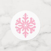 Snowflake Sexe Révéler Confetti (Petit recto)