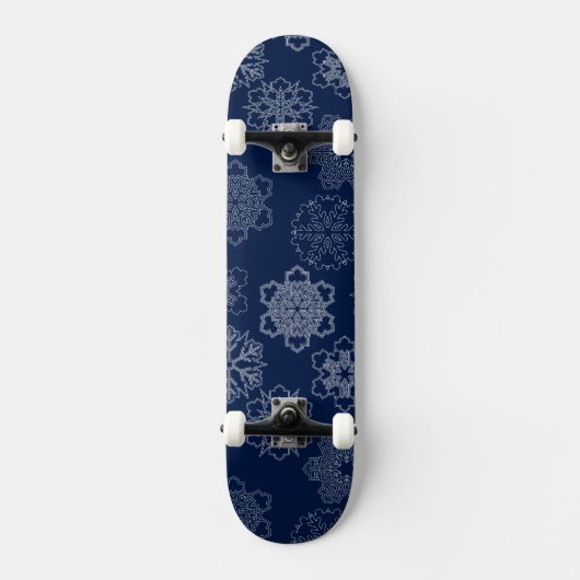 Snowflake Skateboard (Voorkant)