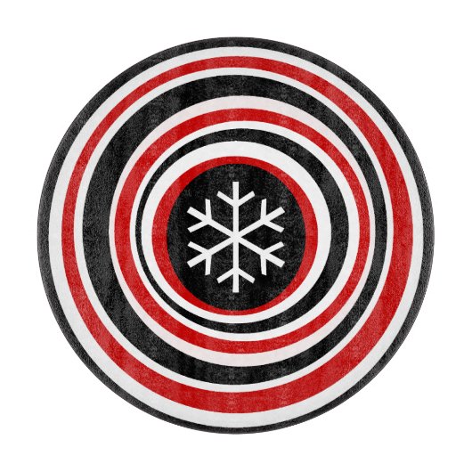 Snowflake Snijplank (Voorkant)