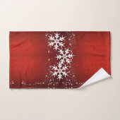 Snowflake Snowflake Merry kerstboom Star Bath Bad Handdoek (Handdoek)