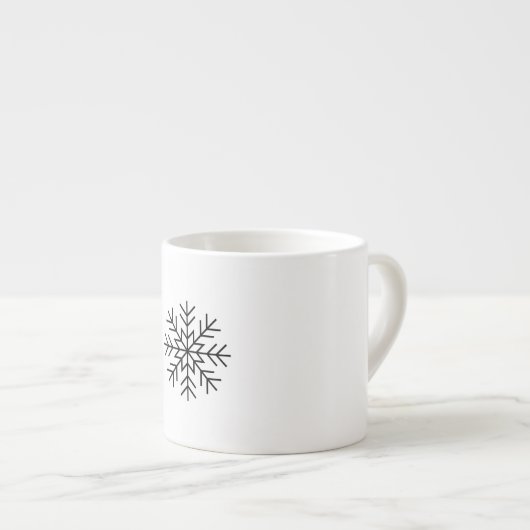 Snowflake Specialty Mug (Devant droit)