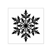 Snowflake Stamp Rubberstempel (Afrduk)