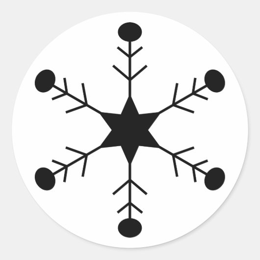 Snowflake Sticker (Devant)