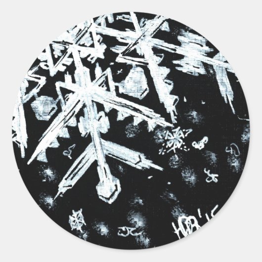Snowflake Stickers (Voorkant)