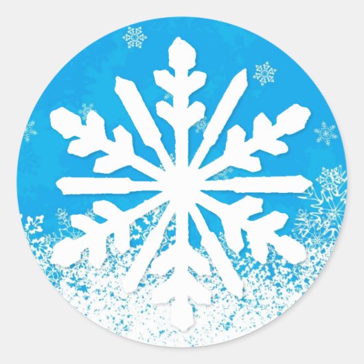 Snowflake Stickers (Voorkant)