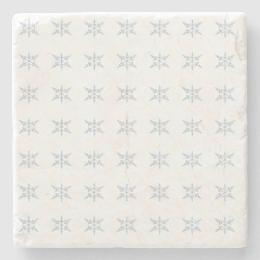 Snowflake Stone Onderzetter (Voorkant)