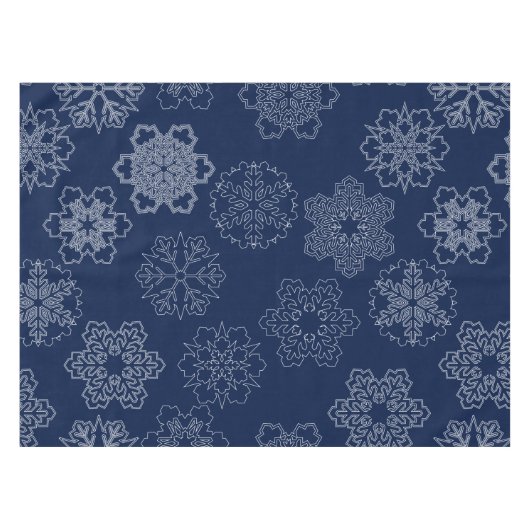 Snowflake Tafelkleed (Voorkant (Horizontaal))