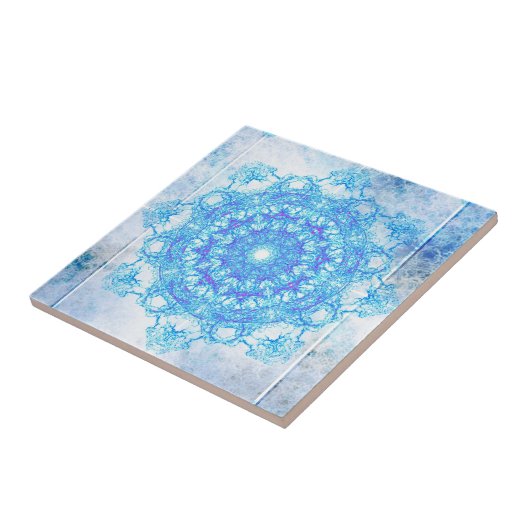 Snowflake Tegeltje (Zijkant)