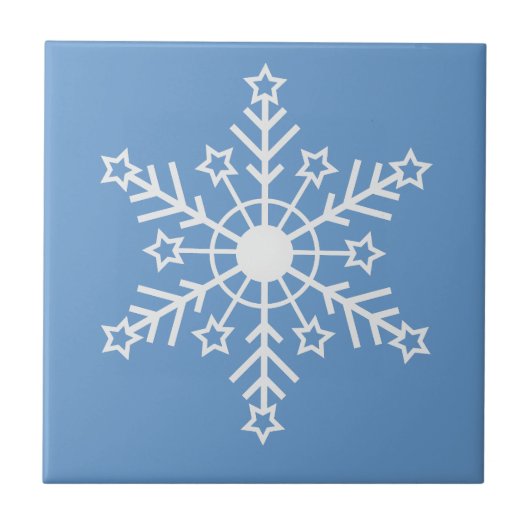 Snowflake Tegeltje (Voorkant)