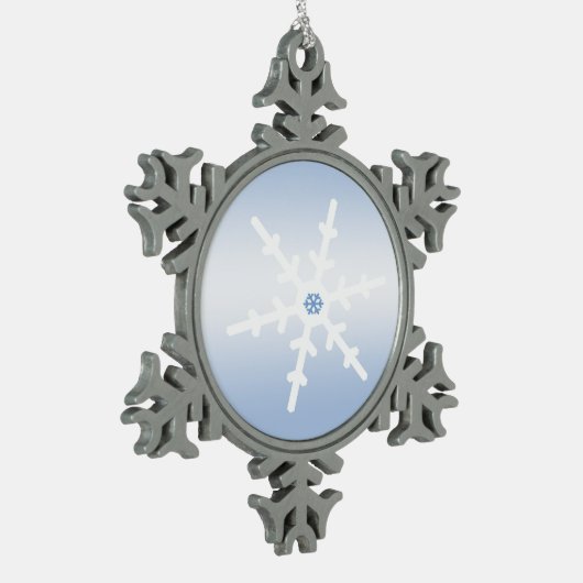 Snowflake Tin Sneeuwvlok Ornament (Links)