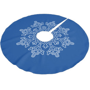 Snowflake Tree Skirt Kerstboom Rok