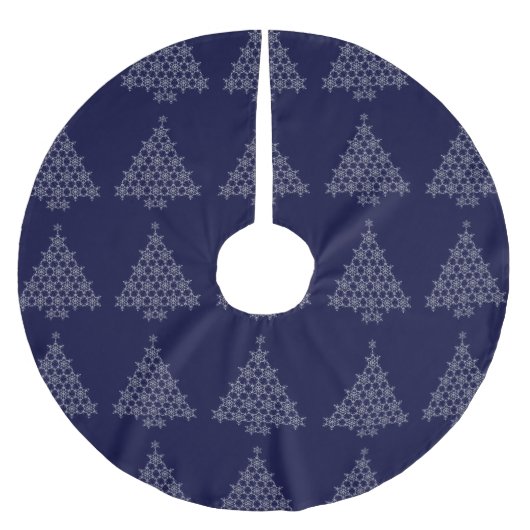 Snowflake Trees kerstboomrok Kerstboom Rok (Voorkant)