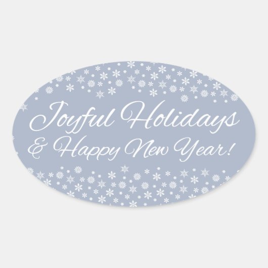 Snowflake Vacances autocollants (Devant)