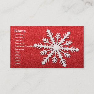 Snowflake Visitekaartje
