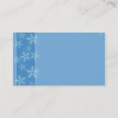 Snowflake Visitekaartje (Achterkant)