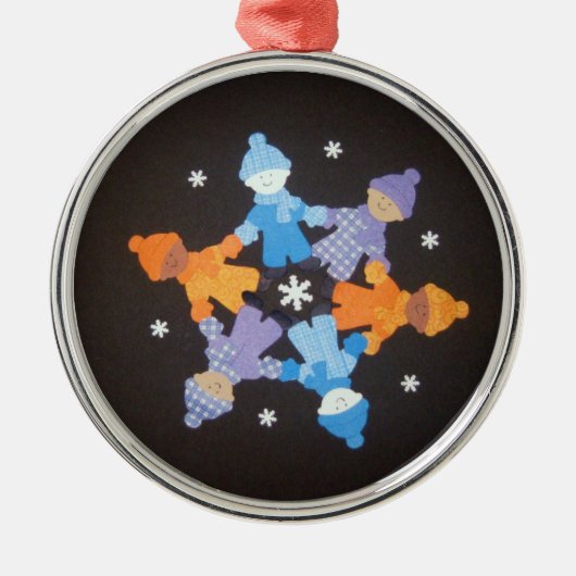 Snowflake vrienden ornament (Voorkant)