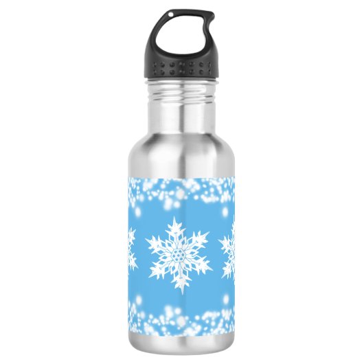 Snowflake Water Fles (Voorkant)