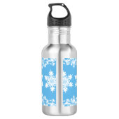 Snowflake Water Fles (Achterkant)